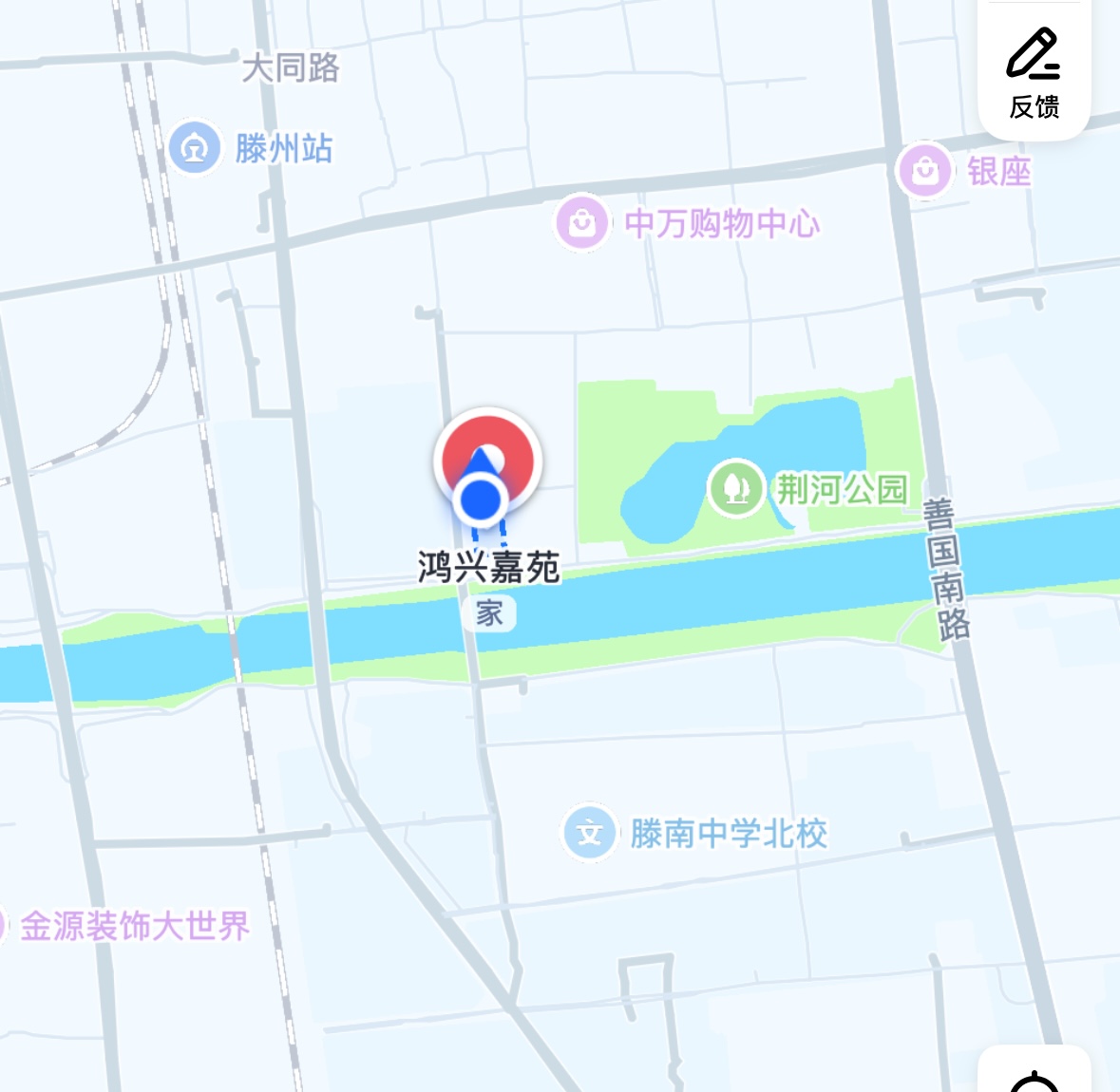 近老實小滕南中學 普通裝修3室1廳1衛92m263萬元