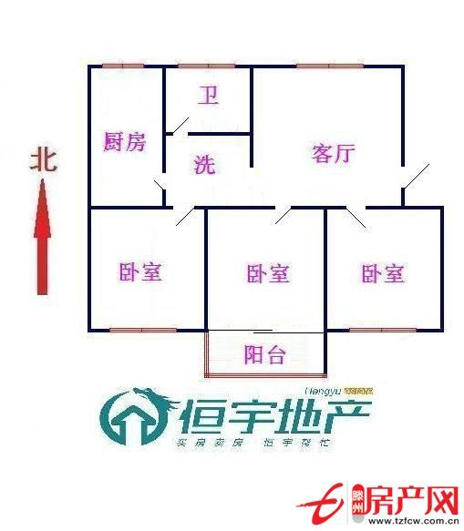 【魯東小區】，三居室精裝修，享受城市中的溫馨經典戶型