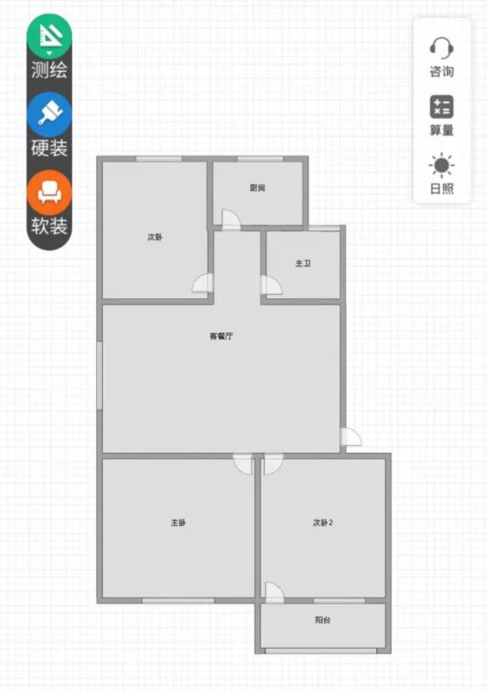 匯龍安東花園三室2廳格局超棒87m296.8萬隨時看，性價比高